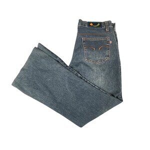 Women's Flare Denim Jeans Imperial Court Size 7 Blue Stylish Comfortable Fit